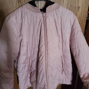 Arizona Pink Puffer Coat